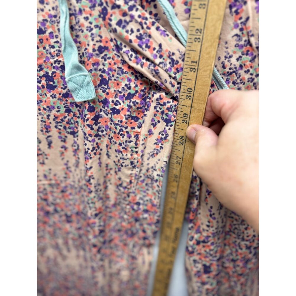 Vintage-Inspired Multicolor Womens Drawstring Lounge Pants With Elastic Waist - Picture 4 of 9